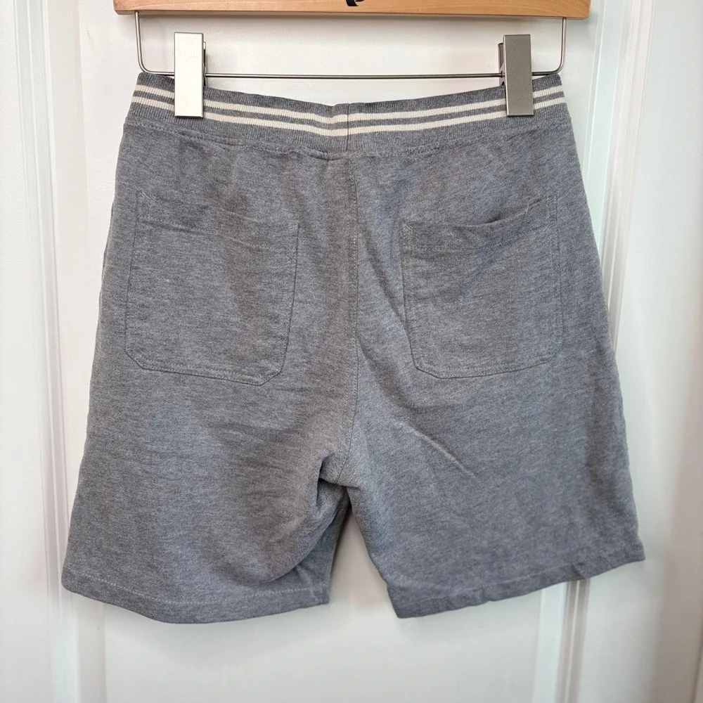 Vans Fleece Sweat Shorts Mens Large Heather Gray Skater Casual Active loungewear